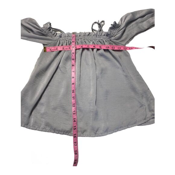 PacSun L.A. Hearts Women's Lilac Sz Xs Swinging Off the Shoulder Long Sleeve Top - Picture 10 of 10